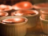 Soufflés chocolat Chartreuse